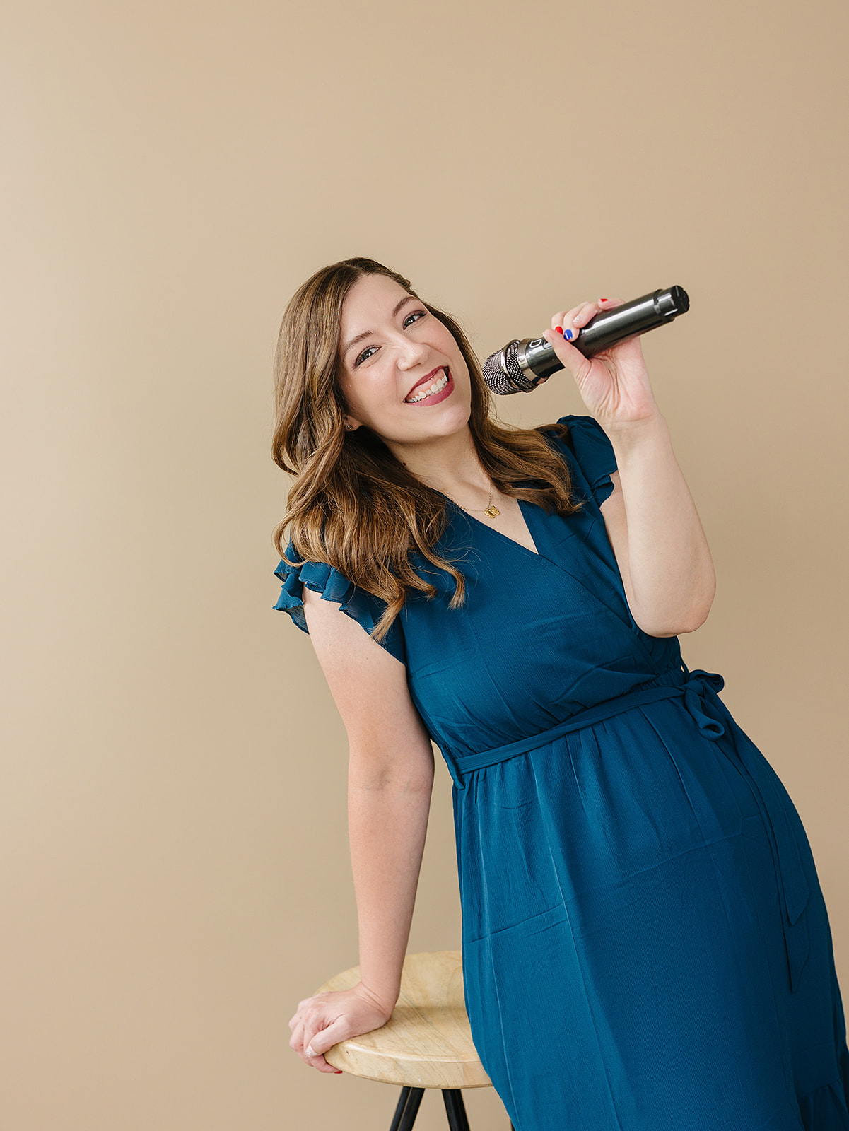 Music and microphone ready for singing